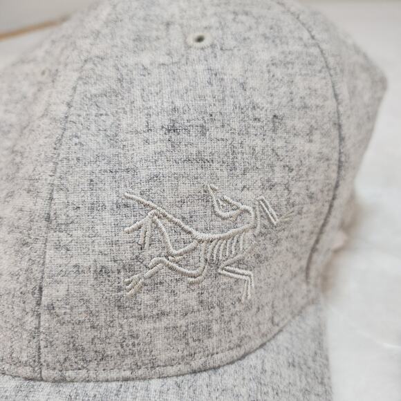 Arc'teryx Hat NEW WITH TAGS Mens Large XL Wool Silk Baseball Cap Heather Gray - Picture 3 of 10